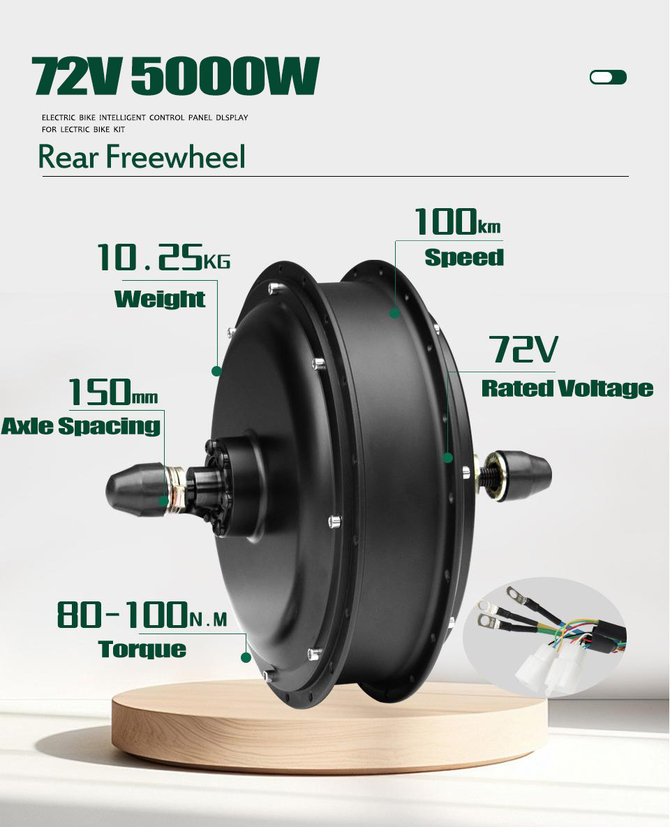 New MTX39 72V 5000W EBike Conv - 5000W Hub Motor Kit 72V ulasan dan harga