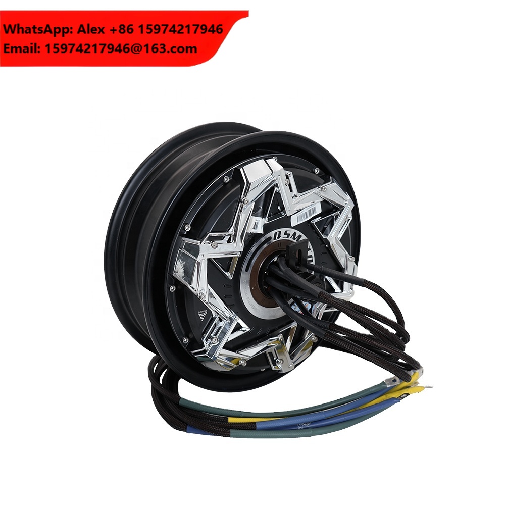 QS Motor 12x3.5 Inch QS260 70H - 12000W Electric Motorcycle Hub Motor ulasan dan harga
