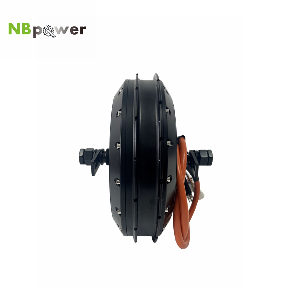 NBpower 18x22mm Axle  40H QS 2 - 72V 8000W Brushless Hub Motor ulasan dan harga