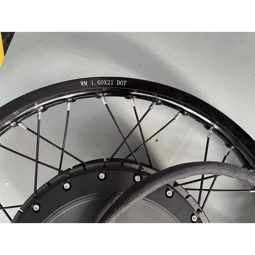 18'' 19'' 21''  Motorcycle Whe - 72V 8000W Brushless Hub Motor ulasan dan harga