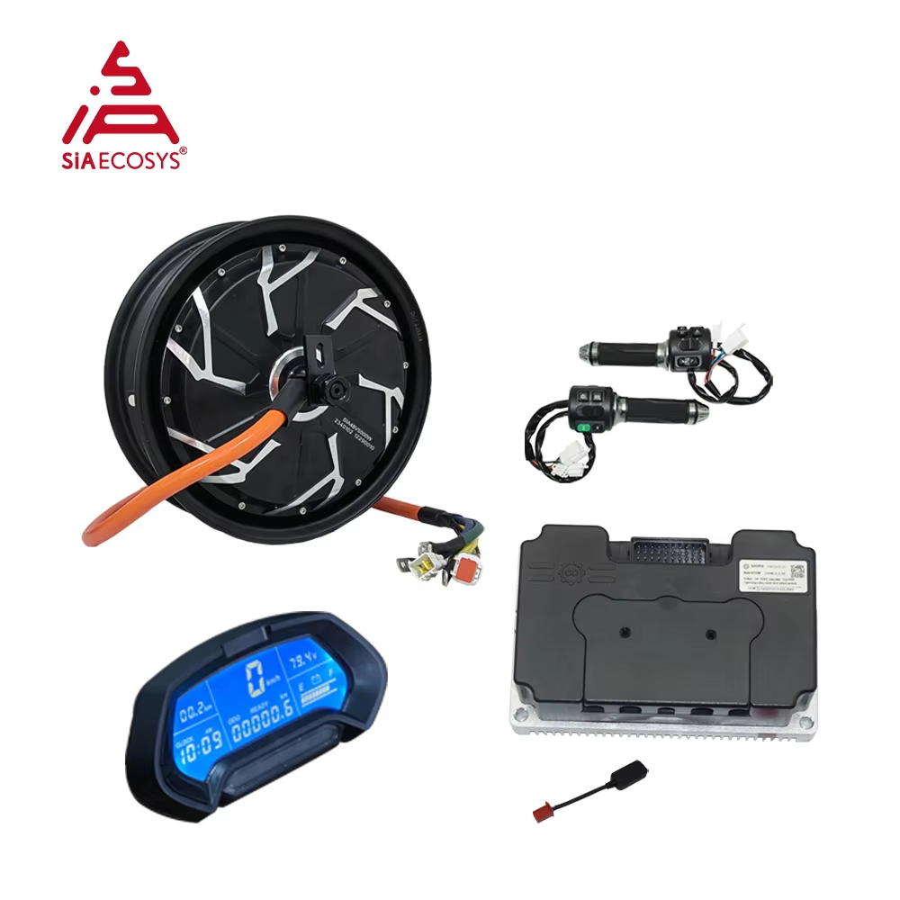 QS Motor 12*3.5inch 5000W V4 7 - 5000W Hub Motor Kit 72V ulasan dan harga