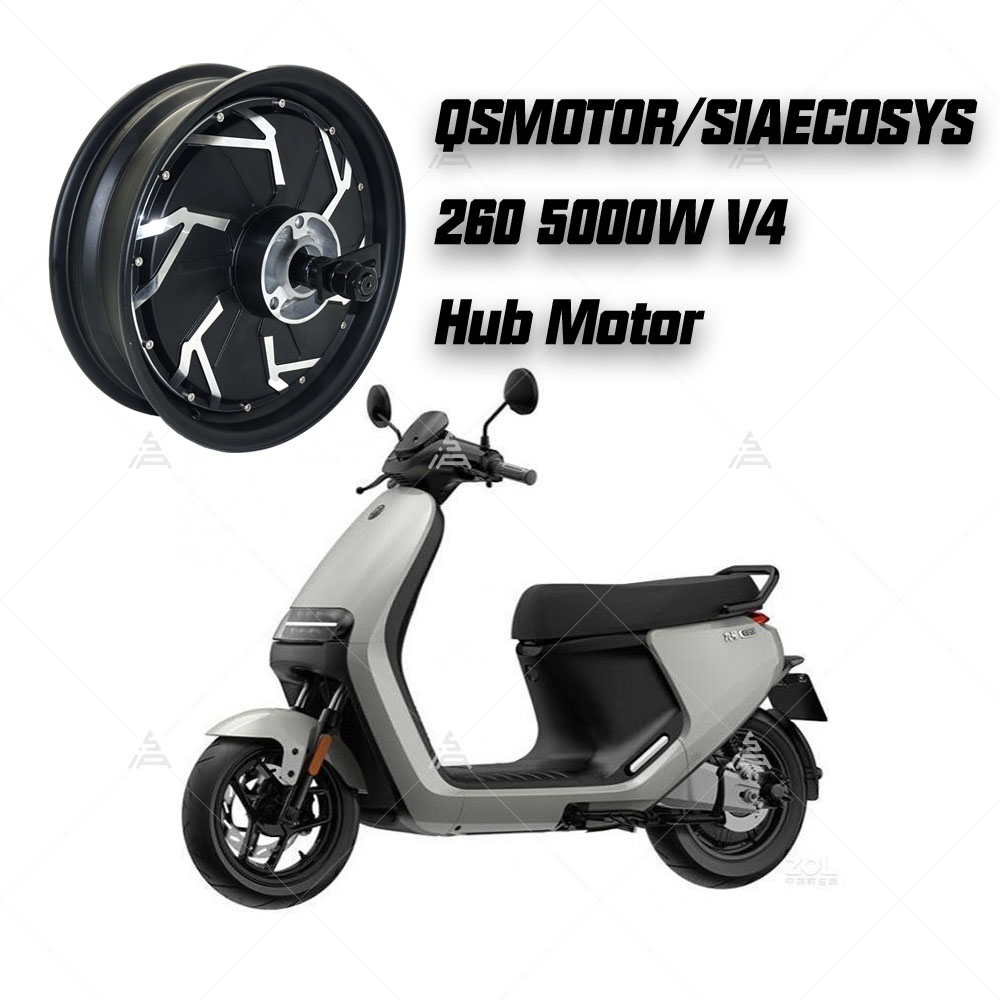 QSMotor QS260 V4 5000W Hub Mot - Direct Drive Hub Motor 72V 5000W ulasan dan harga