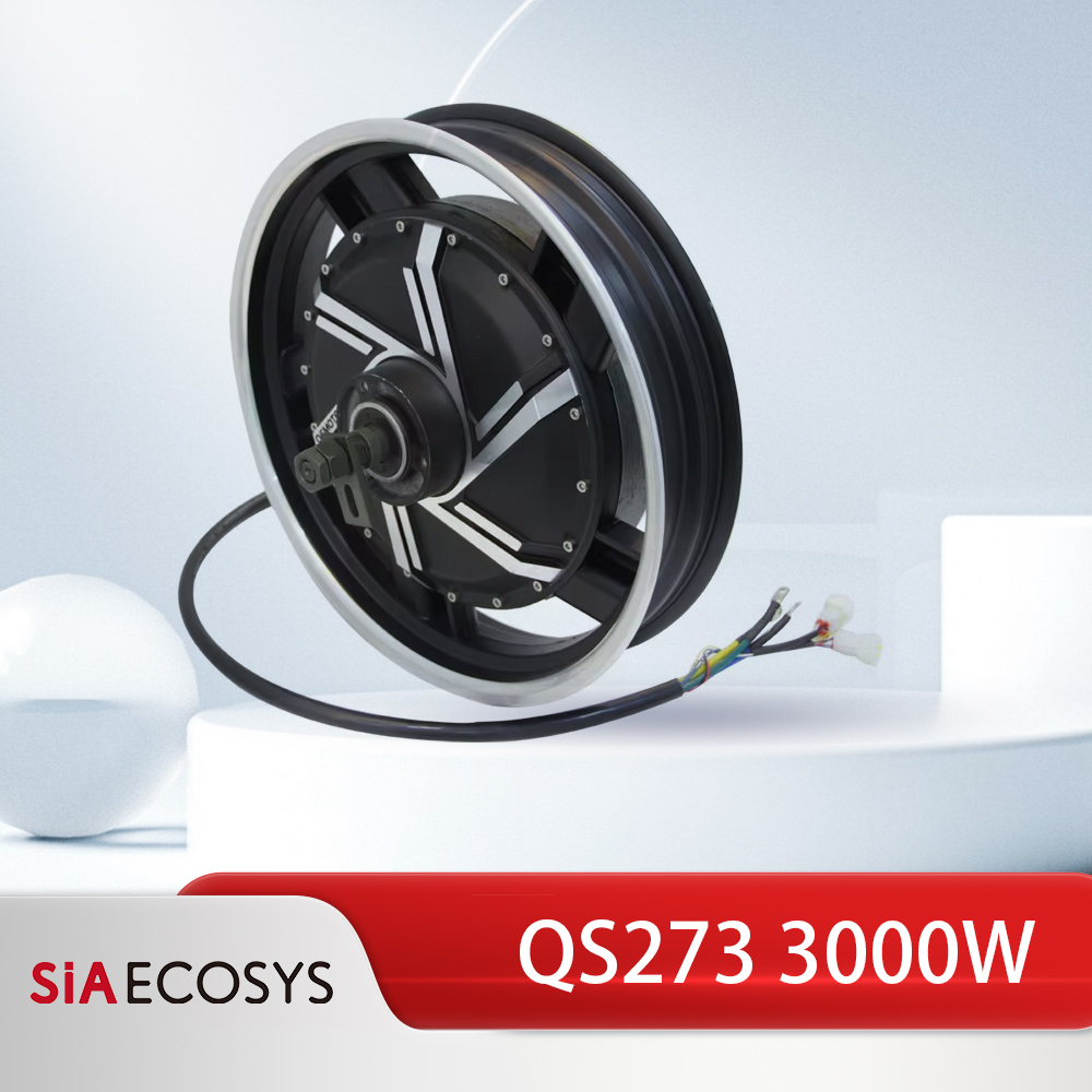 QSMOTOR QS273 17-inch 3000W V3 - 17 Inch Motorcycle Rim Hub Motor 72V ulasan dan harga
